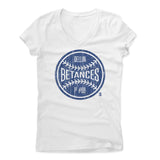 Womens Women's V-Neck White